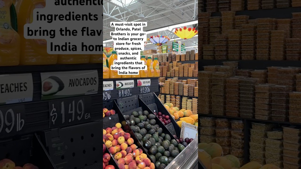 👀 Inside Patel Brothers 🛒 Authentic Indian Grocery in Orlando#PatelBrothers #OrlandoShopping