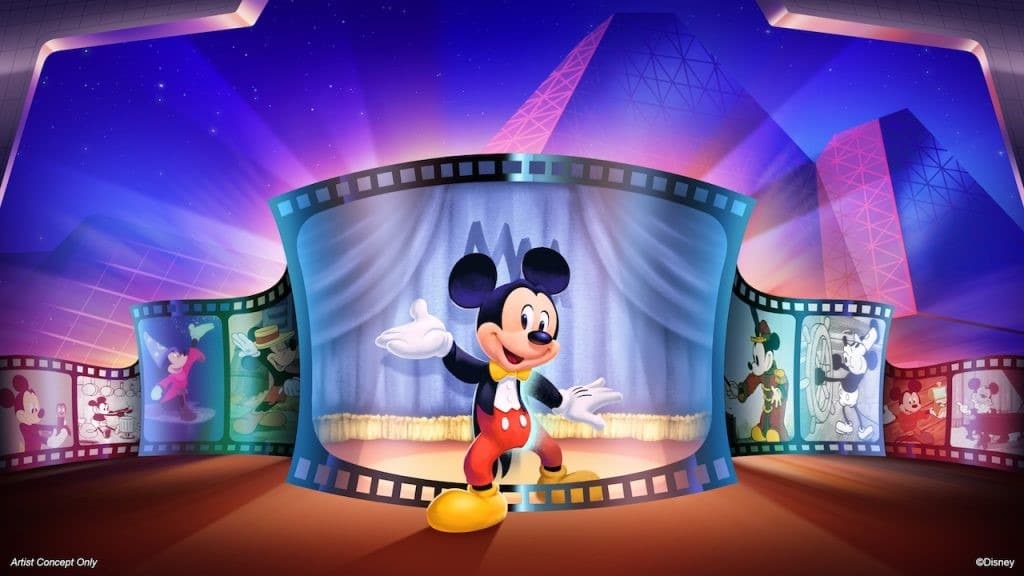 Mickey Mouse Breaks Through to a New Location at Epcot in 2020 