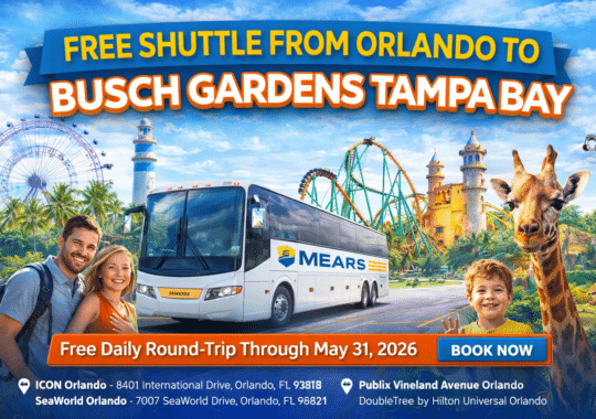 Orlando – Tampa Busch Gardens Shuttle