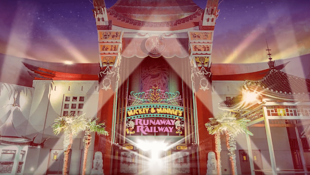 All in the Details: Making the Mickey & Minnie's Runaway Railway Marquee