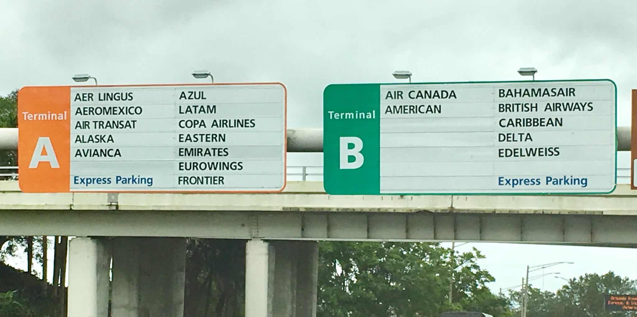 List of Airlines at Orlando Airport