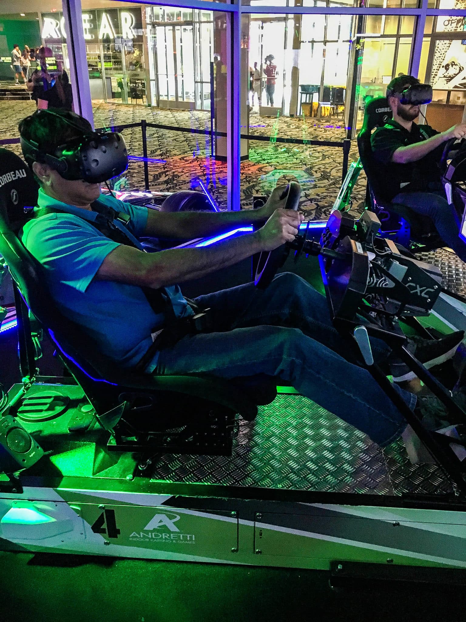 Andretti’s Pro Racing Simulators is real