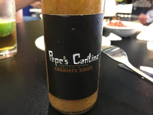 pepe's cantina restaurant hot sauce