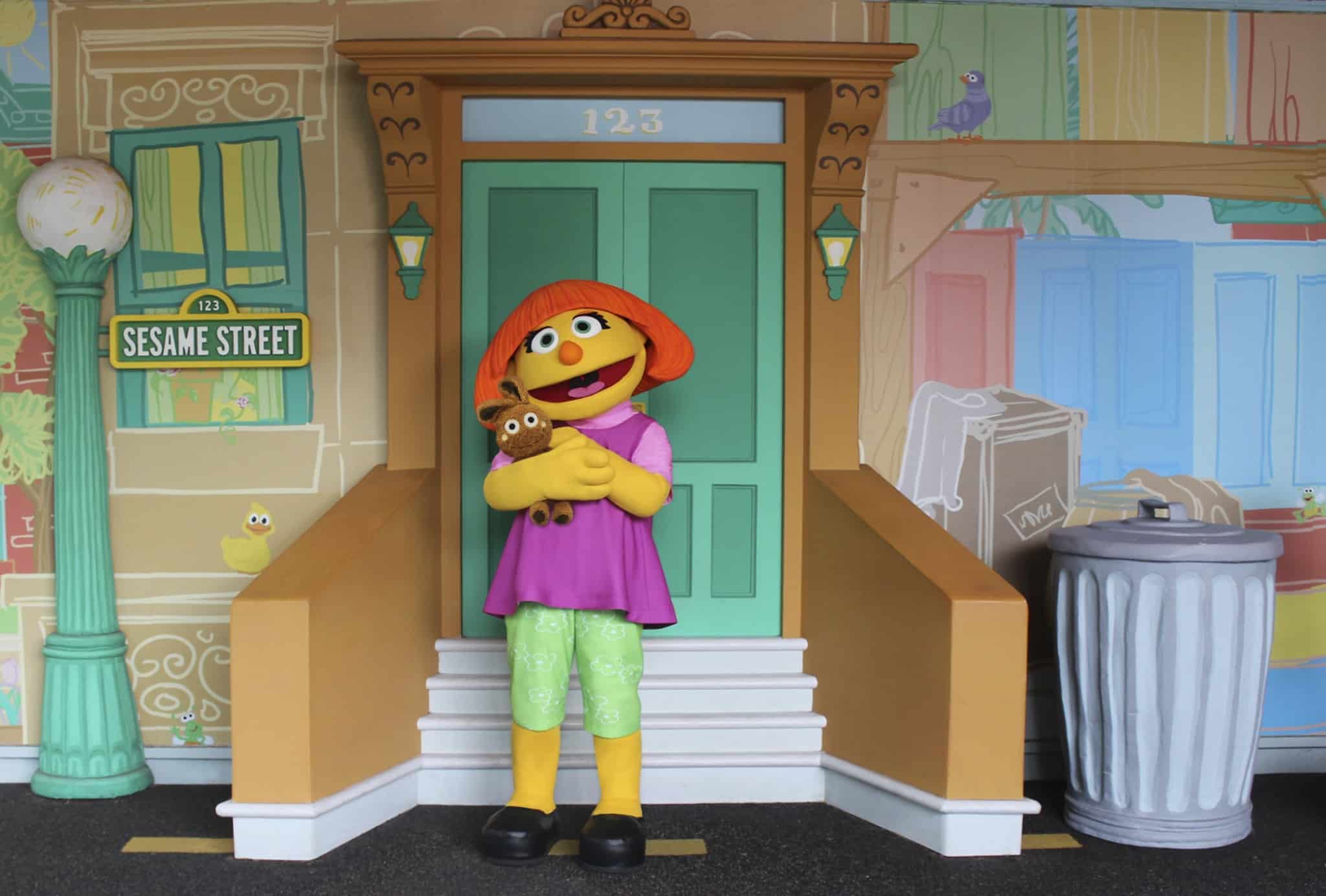 Sesame Street’s Julia Debuting at Sesame Street Land at SeaWorld Orlando During Autism Acceptance Month