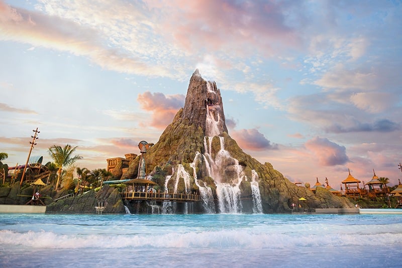Universal’s Volcano Bay is a one-of-a-kind, fully-immersive water theme park experience