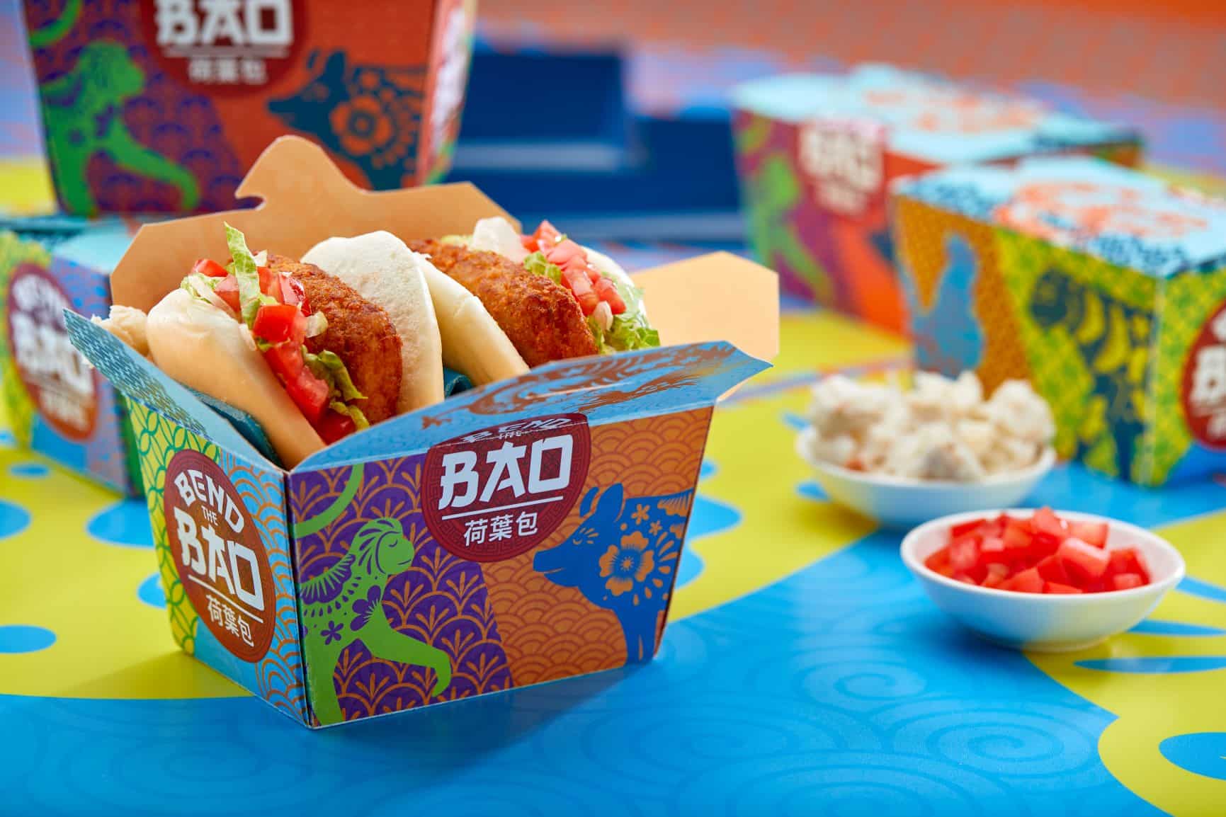 Universal Orlando Resort opened an all-new quick service food venue called Bend The Bao at Universal CityWalk