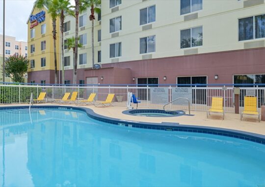 Exceptional comfort at Fairfield Inn Orlando Airport hotel