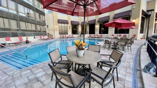 ramada hotels in orlando pool area