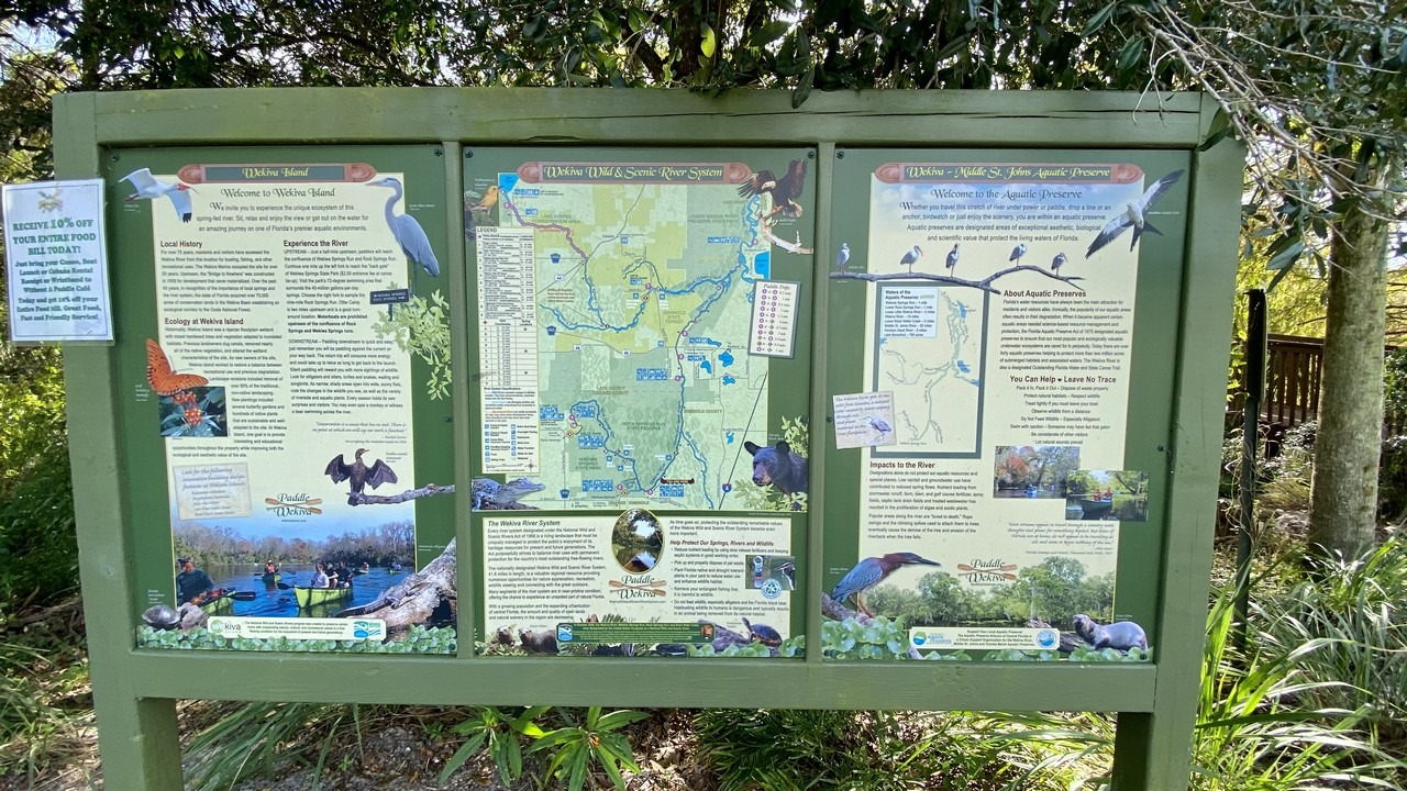 map of wekiva island