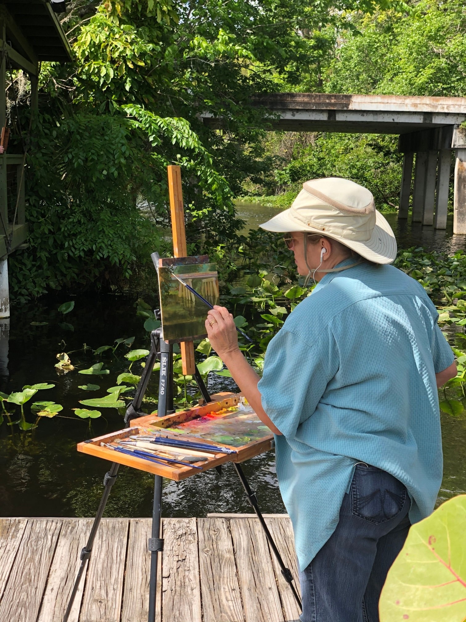 Wekiva Paint Out in orlando florida