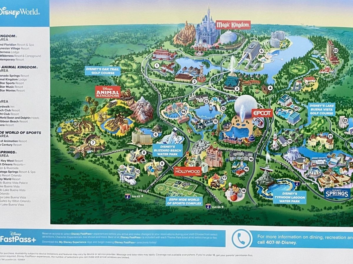 Walt Disney Map With Hotels 1200x900 