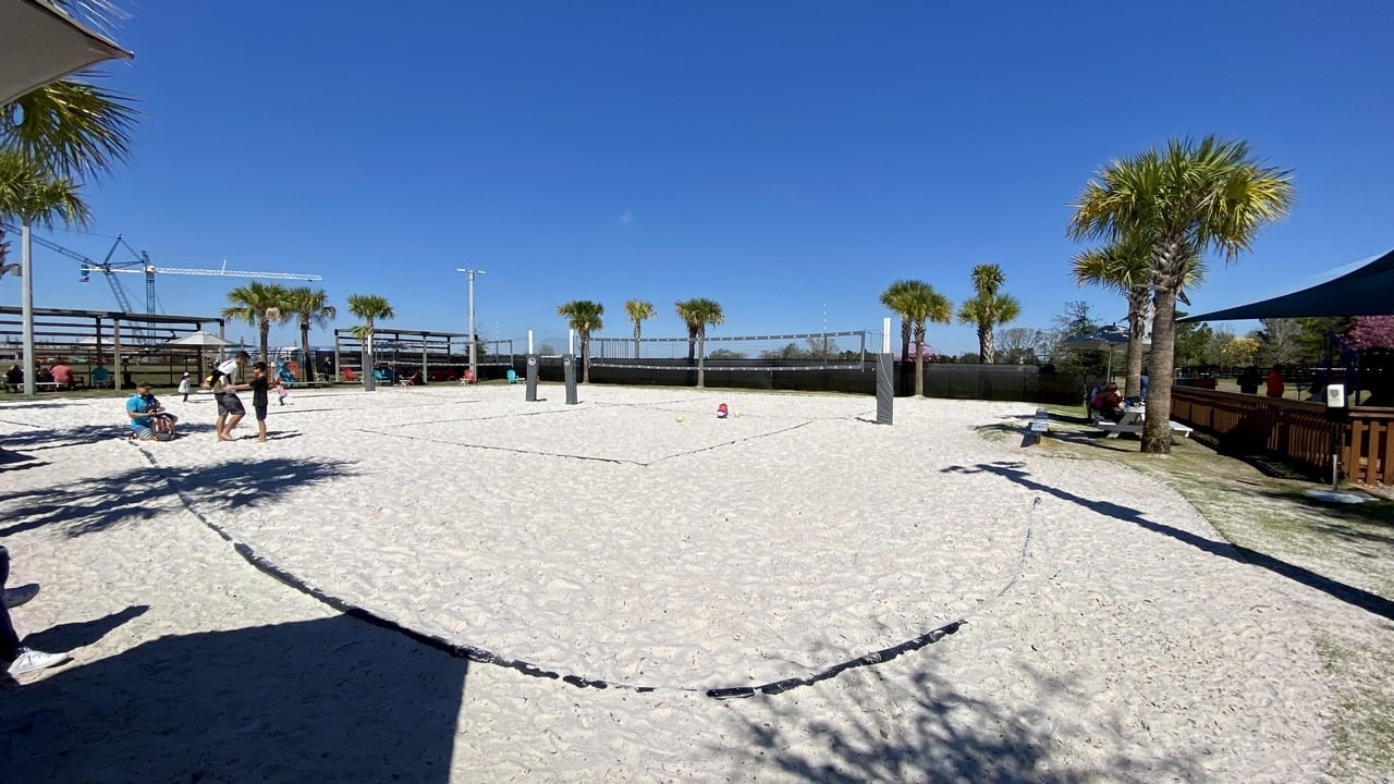 volley ball at boxi park lake nona