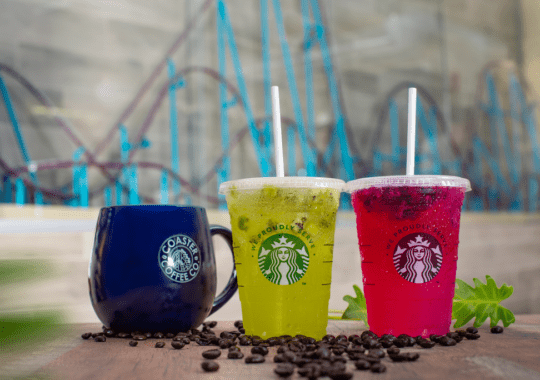 Enjoy Starbucks® Coffee At SeaWorld Orlando’s Coaster Coffee Company