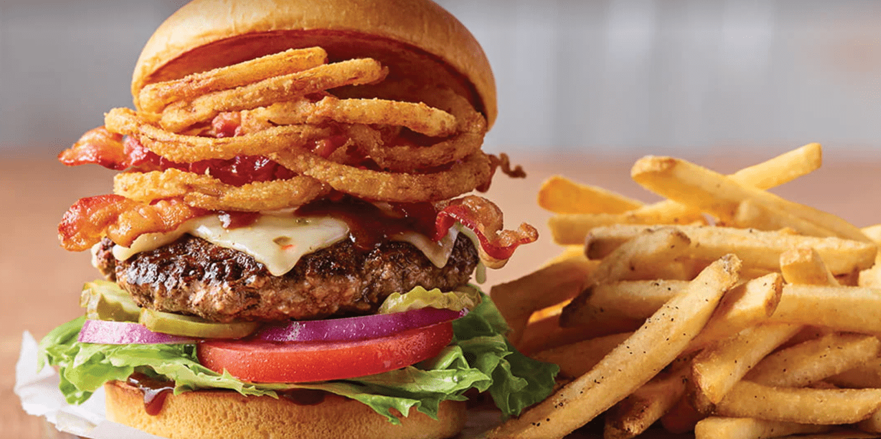 Savor the rich flavor in this tasty original. An all-beef patty topped with two slices of Pepper Jack cheese