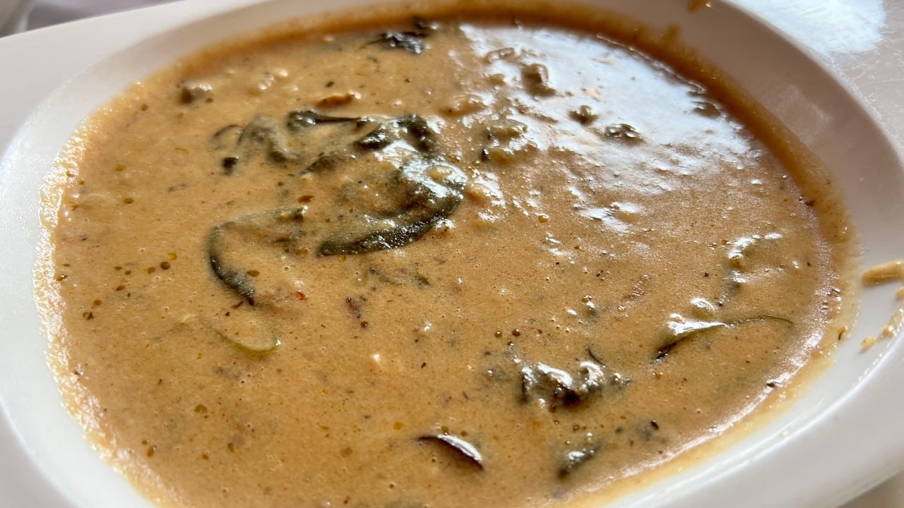 Potato mushroom soup