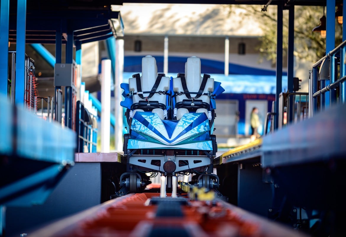 ice breaker ride at seaworld orlando florida