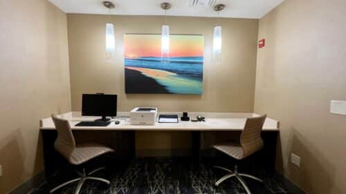 Best Western by UCF in Orlando Florida business center
