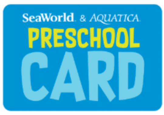 2023 Preschool Card Offers Year-Round Admission To Seaworld And Aquatica Orlando