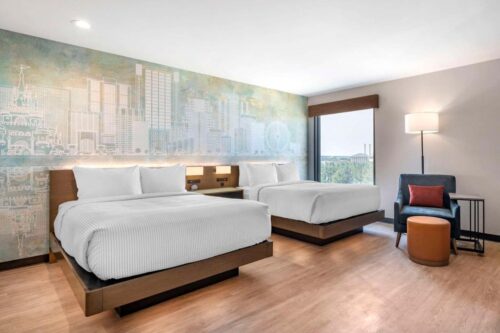 Cambria Suites by Universal Studios Bedroom