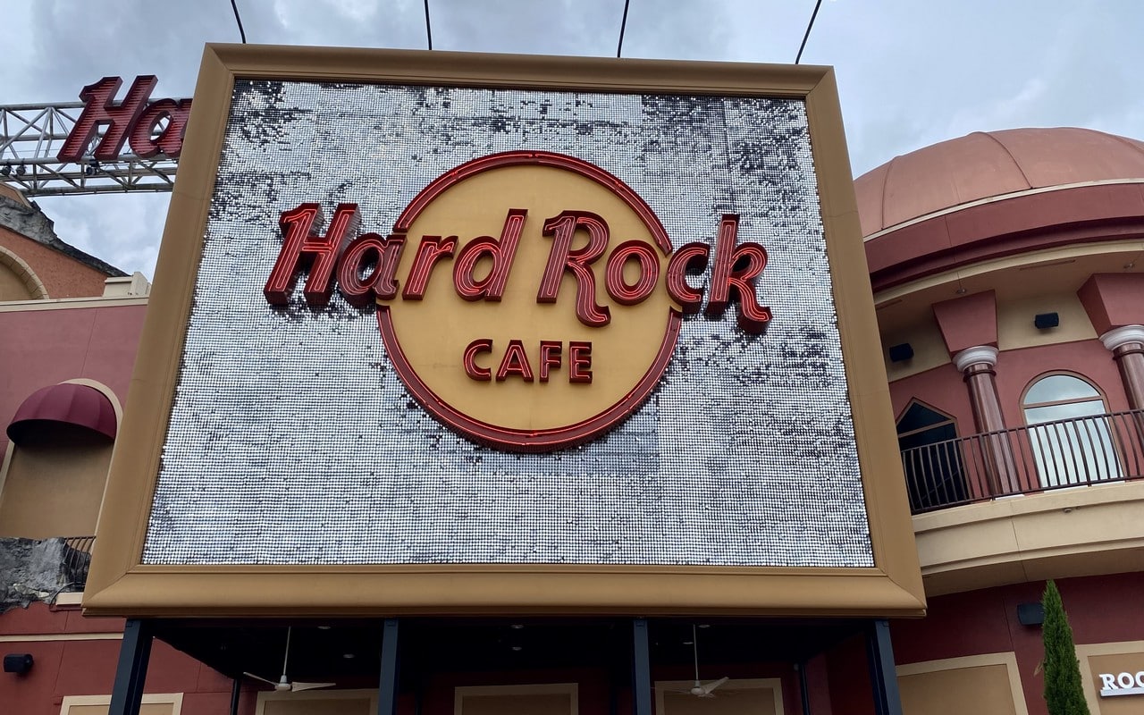 Hard Rock Cafe at Citywalk in Orlando Florida