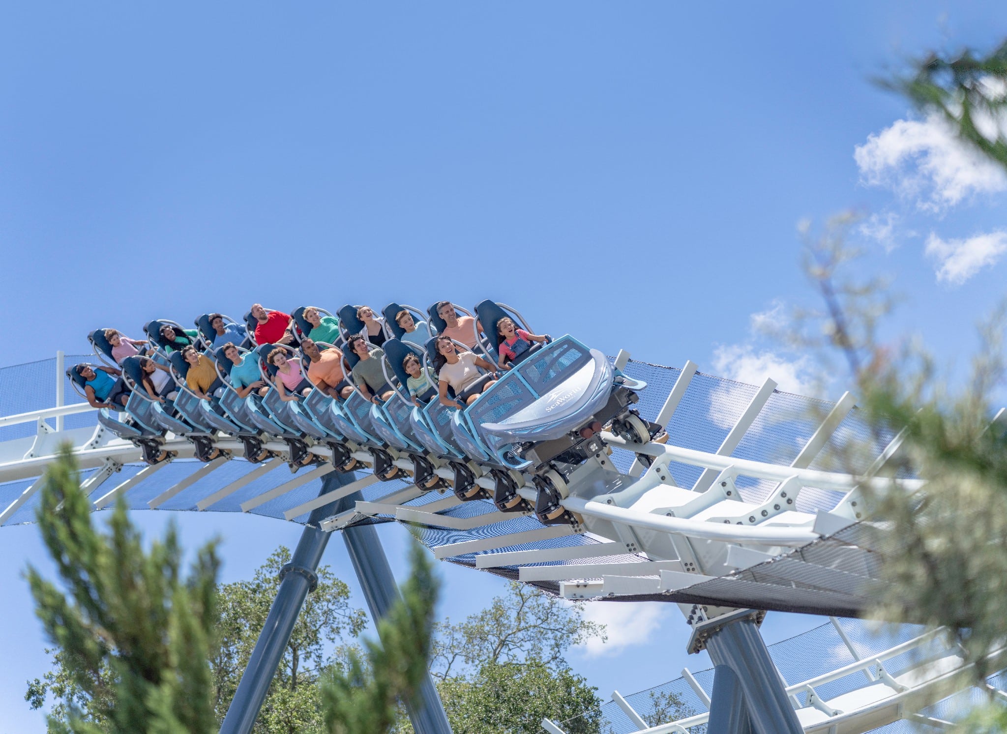 SeaWorld Orlando Coasters After Dark