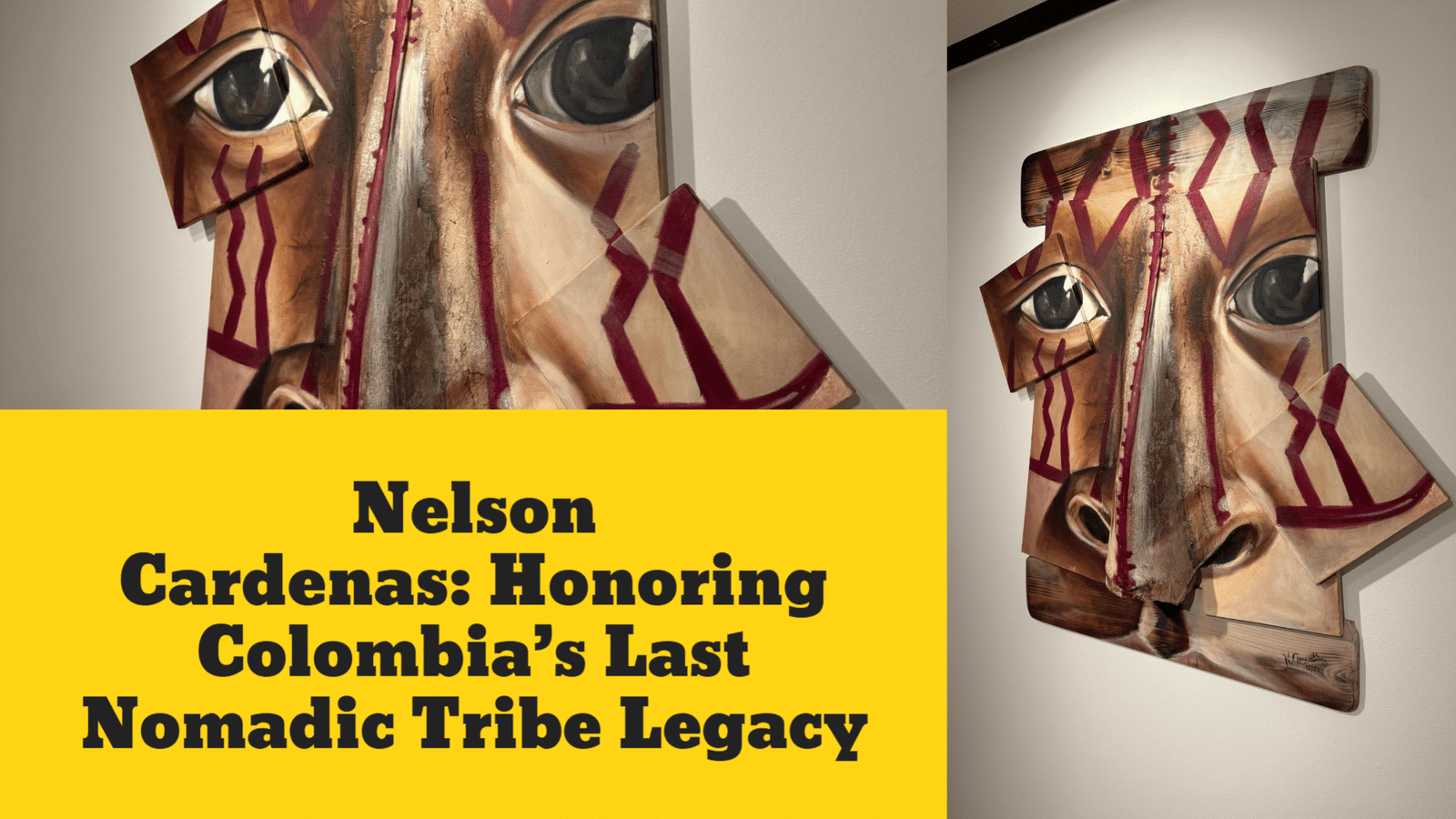 Celebrating Culture and Resilience: New Hispanic/Latin American Artists on Display at the Orlando Museum of Art 1 Nelson Cardenas Honoring Colombia’s Last Nomadic Tribe