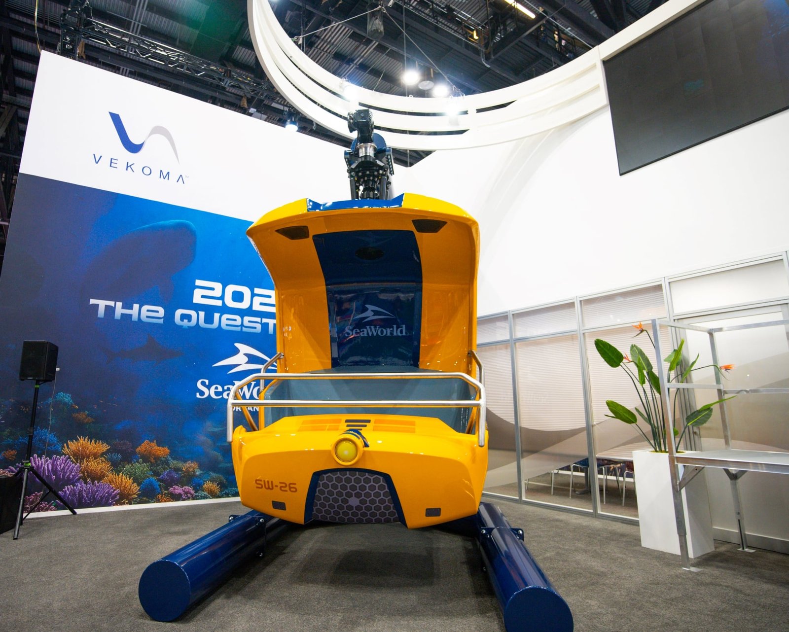 SEAQuest: Legends of the Deep: SeaWorld Orlando Unveils a First-of-Its-Kind Suspended Dark Ride for 2026