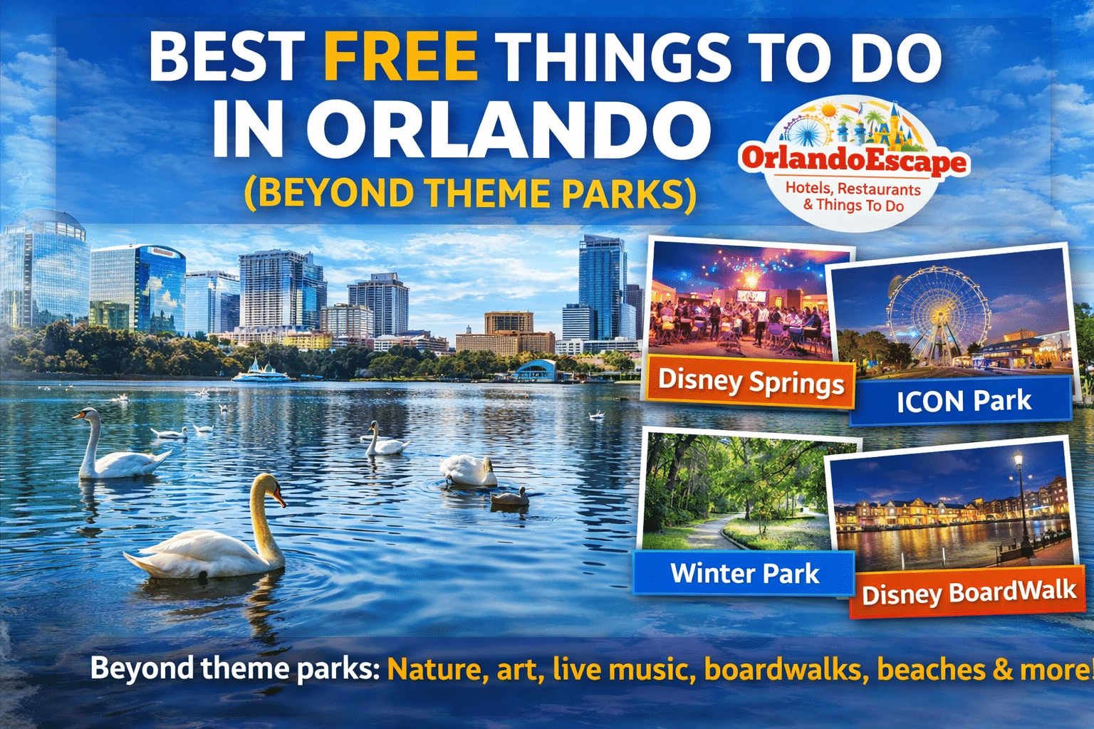Best Free Things to Do in Orlando (Beyond Theme Parks) 1 Free Things to do in Orlando