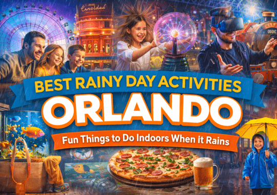 Best Rainy Day Activities in Orlando: What to Do When the Weather Doesn’t Cooperate