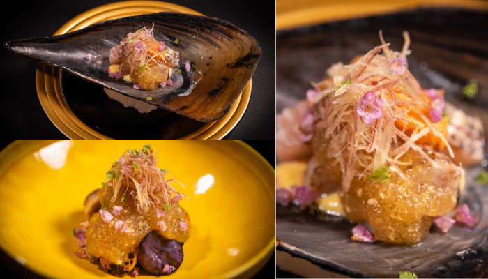 The second course at Takumi-Tei at EPCOT