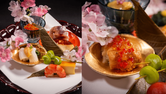 the third course at Takumi-Tei at EPCOT