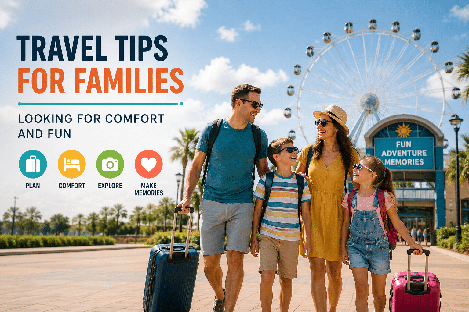 Travel Tips for Families Looking for Comfort and Fun 1 Comfort and Fun