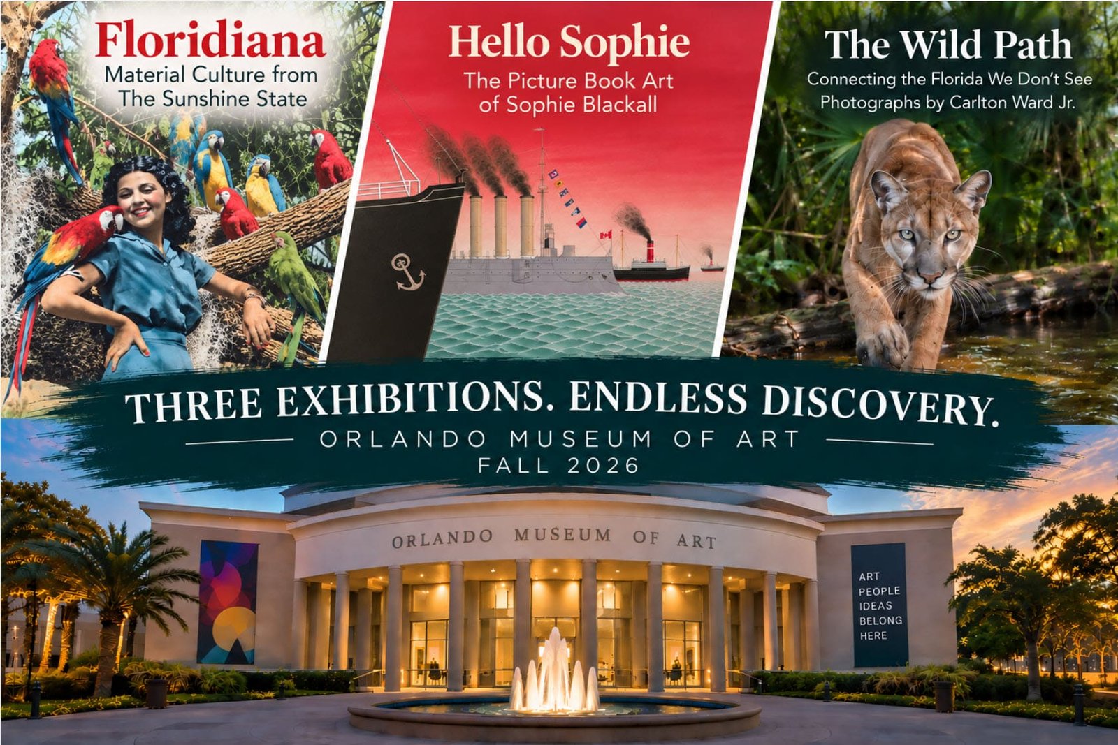 Orlando Museum of Art Announces Three New Fall Exhibitions for 2026 1 Orlando Museum of Art fall exhibitions 2026