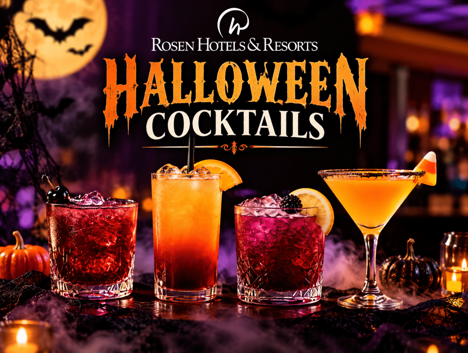 Rosen Hotels Brings Spooky Sips and Halloween Happy Hours to Orlando 1 Rosen Hotels Brings Spooky Sips and Halloween Happy Hours to Orlando